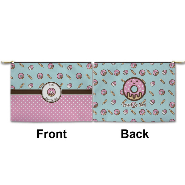 Donuts Small Zipper Pouch Approval (Front and Back)