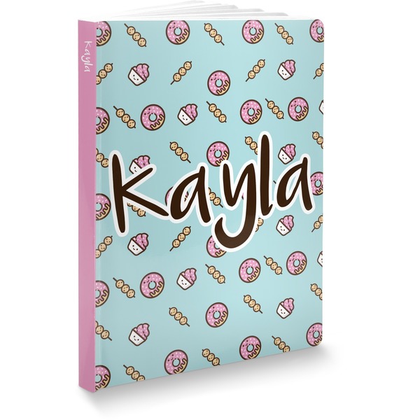 Custom Donuts Softbound Notebook - 5.75" x 8" (Personalized)