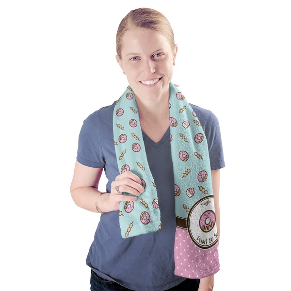 Donuts Sport Towel - Exercise use - Model