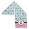 Donuts Sports Towel Folded - Both Sides Showing