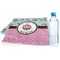 Donuts Sports Towel Folded with Water Bottle