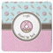 Donuts Square Rubber Backed Coaster (Personalized)