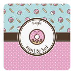 Donuts Square Decal - Large (Personalized)