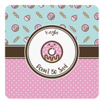 Donuts Square Decal - Medium (Personalized)