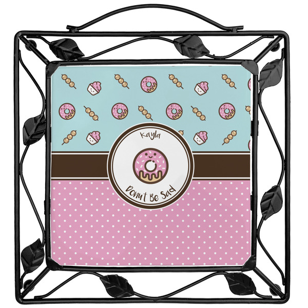Custom Donuts Square Trivet (Personalized)