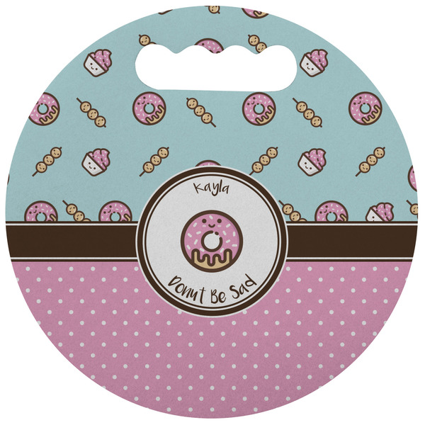 Custom Donuts Stadium Cushion (Round) (Personalized)