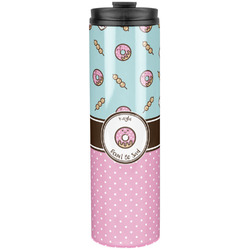 Donuts Stainless Steel Skinny Tumbler - 20 oz (Personalized)