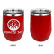 Donuts Stainless Wine Tumblers - Red - Single Sided - Approval