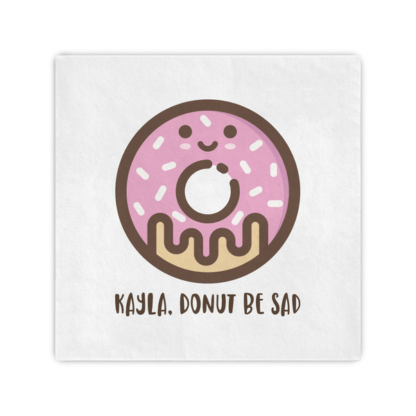 Custom Donuts Standard Cocktail Napkins (Personalized)