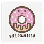 Donuts Paper Dinner Napkins (Personalized)