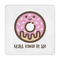 Donuts Standard Decorative Napkins (Personalized)
