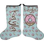 Donuts Holiday Stocking - Double-Sided - Neoprene (Personalized)