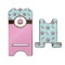 Donuts Stylized Phone Stand - Front & Back - Large