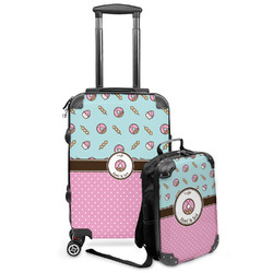 Donuts Kids 2-Piece Luggage Set - Suitcase & Backpack (Personalized)