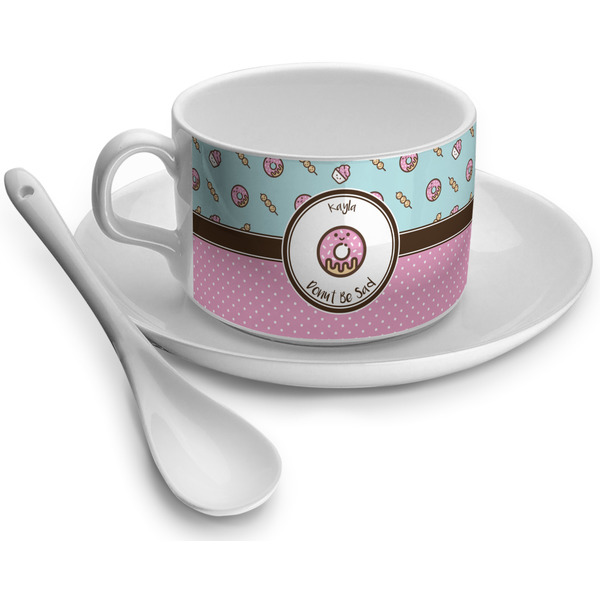 Custom Donuts Tea Cup - Single (Personalized)
