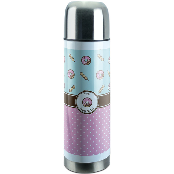 Custom Donuts Stainless Steel Thermos (Personalized)