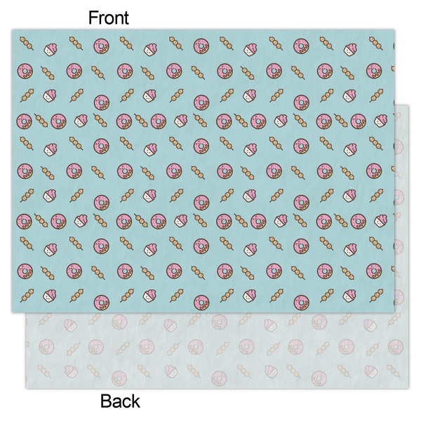 Donuts Tissue Paper - Lightweight - Large - Front & Back
