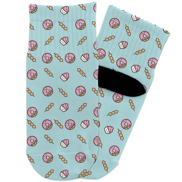 Custom Donuts Toddler Ankle Socks
