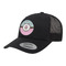 Donuts Trucker Hat - Black (Personalized)