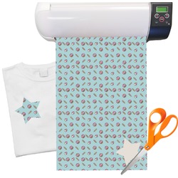 Donuts Heat Transfer Vinyl Sheet (12"x18")