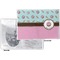 Donuts Vinyl Passport Holder - Flat Front and Back