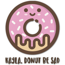 Donuts Graphic Decal - Custom Sizes (Personalized)