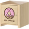 Donuts Wall Graphic on Wooden Cabinet