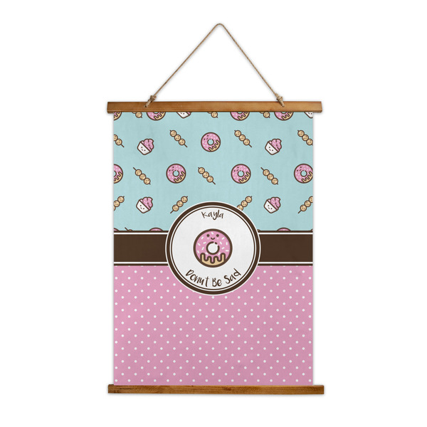 Custom Donuts Wall Hanging Tapestry - Tall (Personalized)