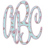 Donuts Monogram Decal - Custom Sizes (Personalized)
