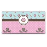 Donuts Wall Mounted Coat Rack (Personalized)