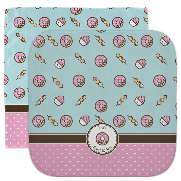 Custom Donuts Facecloth / Wash Cloth (Personalized)