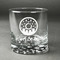 Donuts Whiskey Glass - Front/Approval