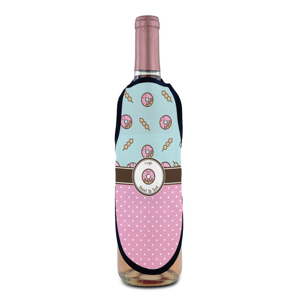 Donuts Wine Bottle Apron - IN CONTEXT