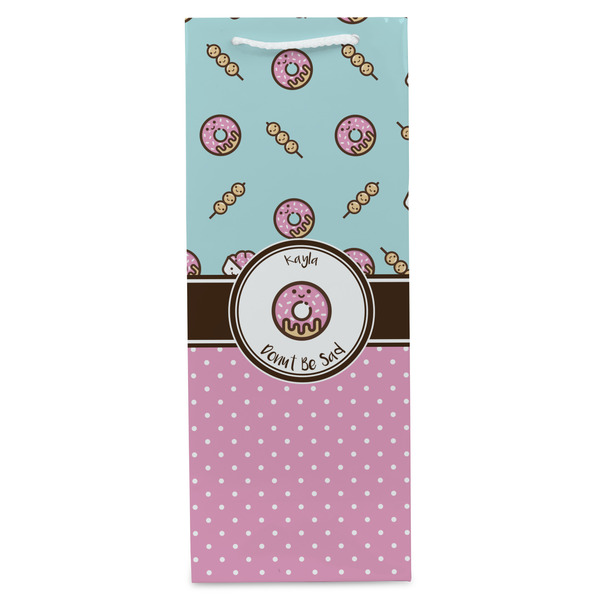 Donuts Wine Gift Bag - Gloss - Front
