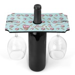 Donuts Wine Bottle & Glass Holder (Personalized)