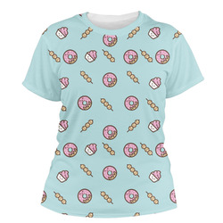 Donuts Women's Crew T-Shirt (Personalized)