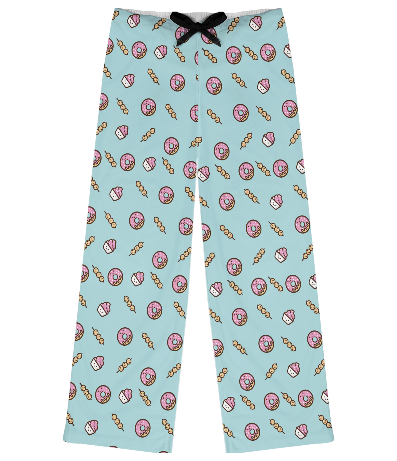 Custom Donuts Womens Pajama Pants (Personalized) | YouCustomizeIt