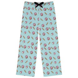 Donuts Womens Pajama Pants - S