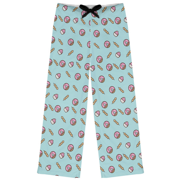 Custom Donuts Womens Pajama Pants