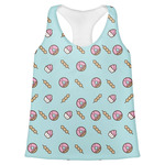 Donuts Womens Racerback Tank Top - Large