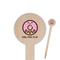 Donuts Wooden 6" Food Pick - Round - Closeup