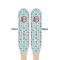 Donuts Wooden Food Pick - Paddle - Double Sided - Front & Back