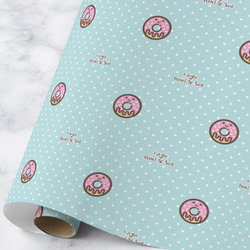 Donuts Wrapping Paper Roll - Large - Matte (Personalized)