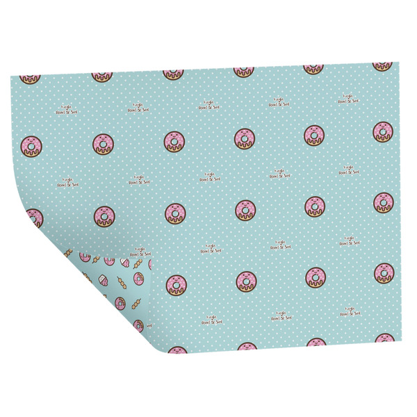 Donuts Wrapping Paper Sheet - Double Sided - Folded