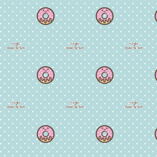 Donuts Wrapping Paper Square