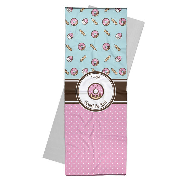 Custom Donuts Yoga Mat Towel (Personalized)