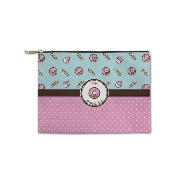 Custom Donuts Zipper Pouch - Small - 8.5"x6" (Personalized)