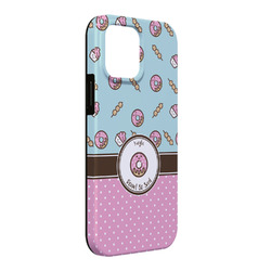 Donuts iPhone Case - Rubber Lined - iPhone 13 Pro Max (Personalized)