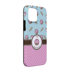 Donuts iPhone Case - Rubber Lined - iPhone 13 (Personalized)