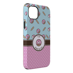 Donuts iPhone Case - Rubber Lined - iPhone 14 Plus (Personalized)